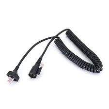 1Pc Speaker Radio Accessories Stretchable Microphone Cable For Kenwood TK-5710
