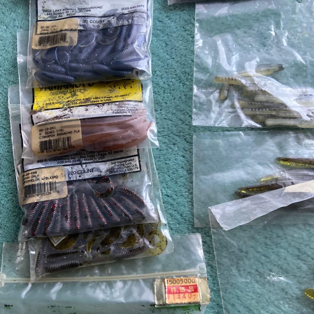 Old Worm Hook Rare Fishing Lot Gary Yamamoto - Image 10