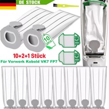 10x Staubbeutel mit 2x Filter F&uuml;r Vorwerk Kobold VK7 FP7 Premium Filterbeutel
