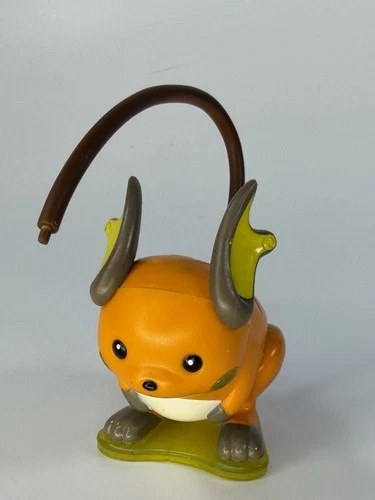 Vintage Pokémon 1999 Burger King Raichu Action Figure Toy Missing Tail End