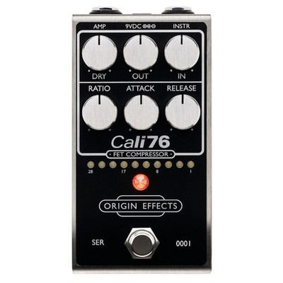 Origin Effects Cali76 FET Compressor Effects Pedal, Black