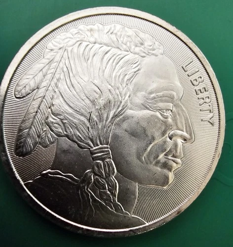 New ListingBuffalo Round At Spot. .999 Fine Silver