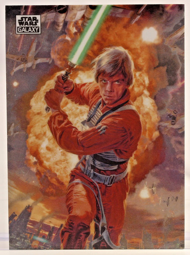 2025 Topps Chrome Star Wars Galaxy Luke Skywalker #2