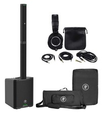 Mackie SRM-Flex 1300 Watt Line Array DJ Speaker PA System w/Sub M50X Headphones
