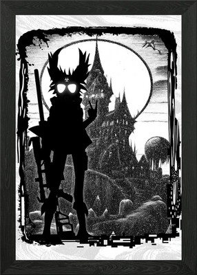 Monsters Control 4 gerahmte Wandbilder Poster Leinwanddruck Bild