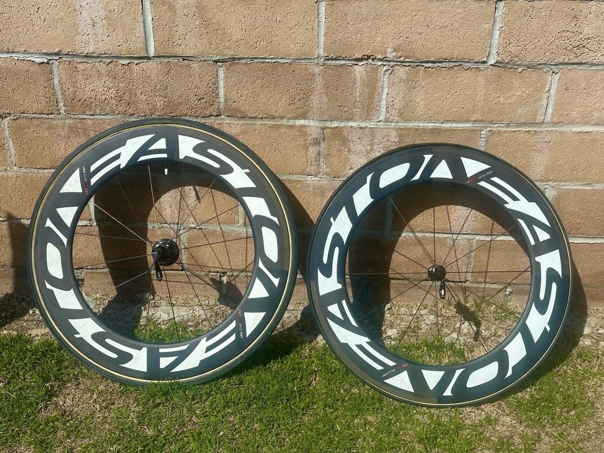 Easton EC90TT Ceramic Bearing R4TT Carbon Tubular Wheel Set 700C