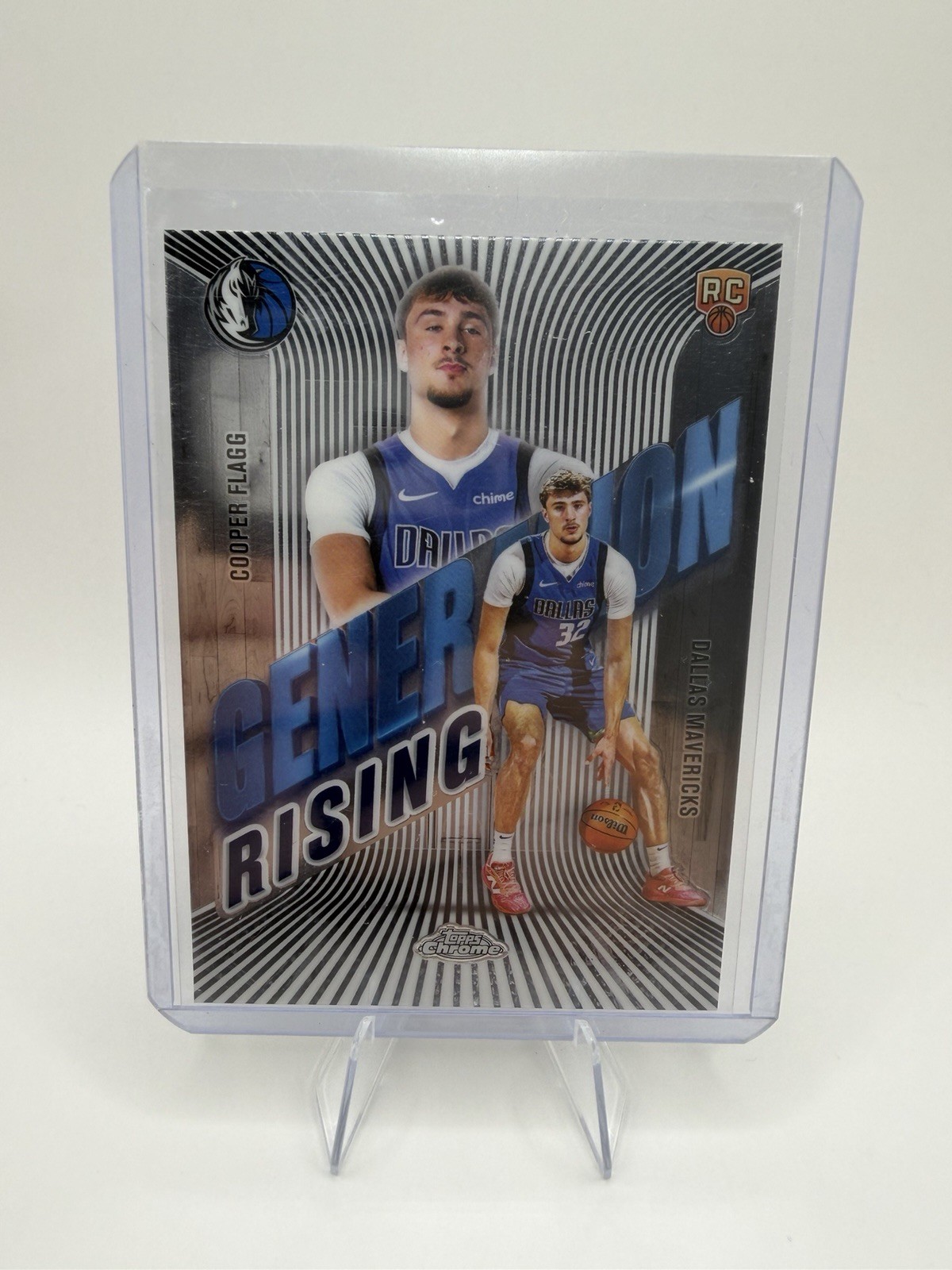 2025 Topps Chrome Cooper Flagg Generation Rising  Rookie Mavericks #GR-1