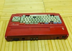 SONY MSX HB-101 HIT BIT Home Computer Red made in Japan Used 1984 Retro Vintage