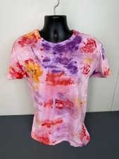 Hanes Mens Comfortsoft Tie Dye Crew Neck T-Sh...