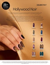 Color Street ColorStreet HOLIDAY NOIR fall collection 2025 dry polish strips