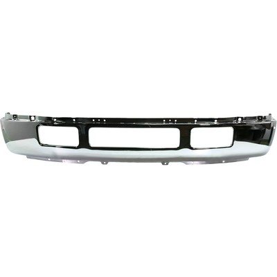 Front Bumper For 2005-2007 Ford F-450 Super Duty Chrome with Fender Flare Holes