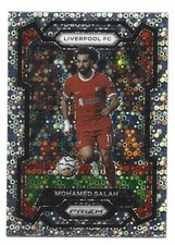2023 Panini Prizm Premier League Mohamed Salah Breakaway Black #73 card