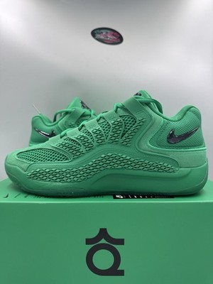 Nike KD 18 GI Warning Label All-Star Stadium Green Black IU3108-300 Size 8.5