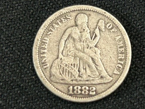 1882 Seated Liberty Dime