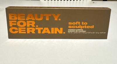 Beauty for Certain Soft To Sculpted Contour Eye Palette 0.37 OZ New in Box