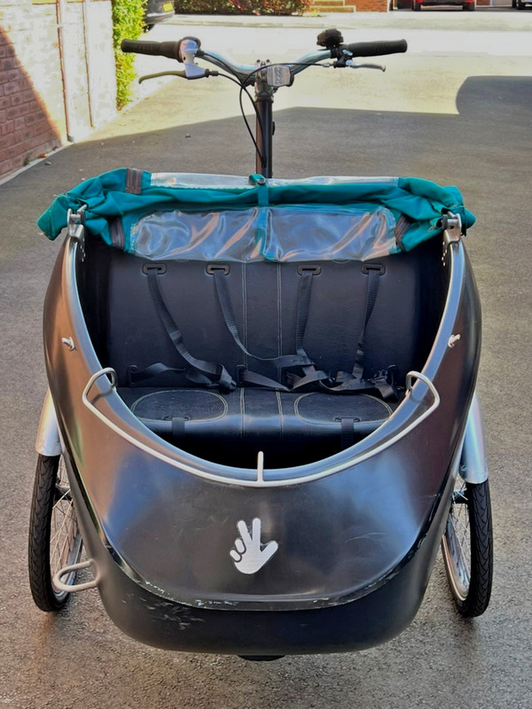 Triobike Mono Cargo Bike Black