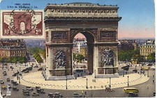 Maximum card France no. 258 - Arc de Triomphe (30480)