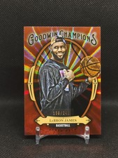 2020 Upper Deck Goodwin Champions LeBron James Red /249 Lakers #GB-7