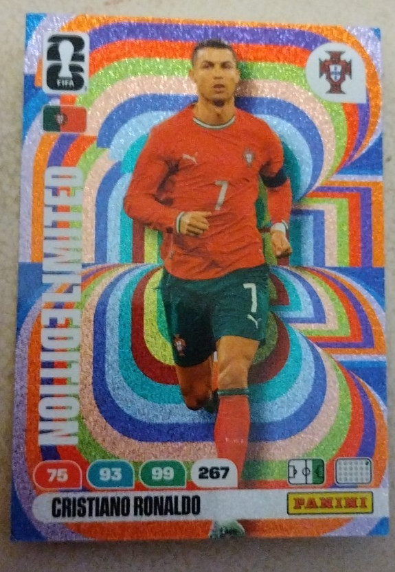 adrenalyn XL world cup 2026 Eternos golden baller limited edition momentum etc.