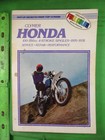 CLYMER 1970-1978 Honda CB CL SL 100 XL125 Service Repair Manual 🔥153 pages M315