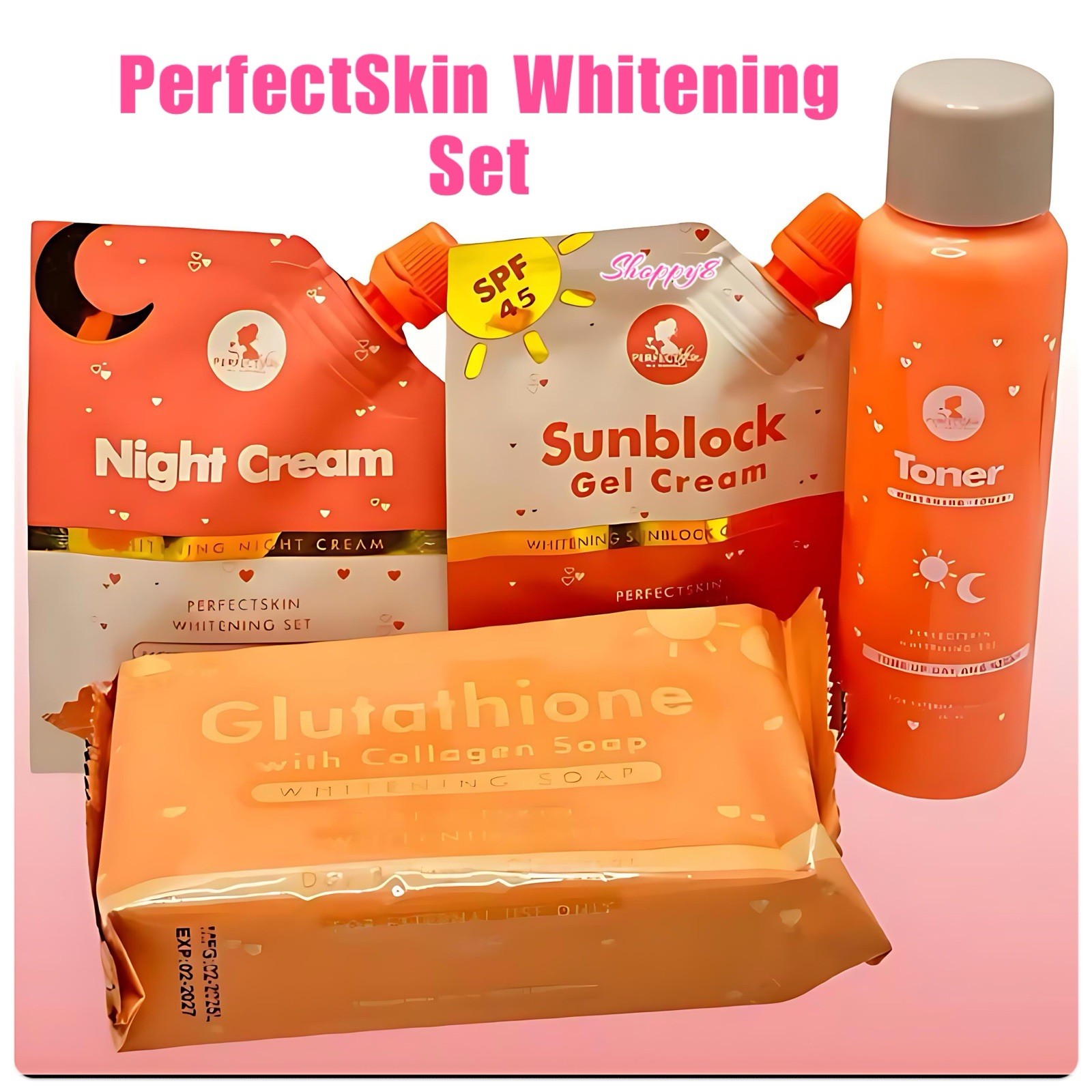 Perfect Skin Facial Whitening Set