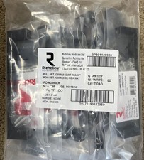 RICHELIEU 5" Centers Laconia Handle in Matte Black 10PK 