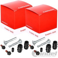 2X Herth+Buss FÜHrungshÜLsen Satz Bremssattel Hinten Passend FüR Toyota Auris VE
