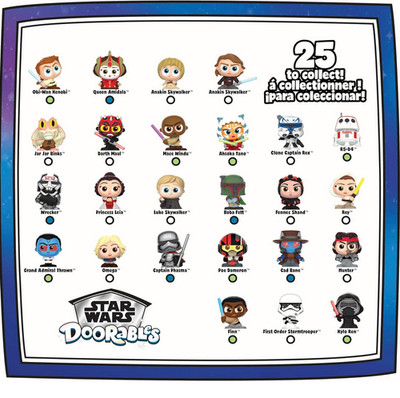 Disney Doorables Star Wars Series 2 Pick Your Character (Factory Sealed)