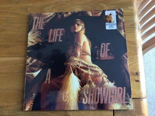 RARE  Taylor Swift The Life of a Showgirl Sealed Pink Shimmer Vinyl 🇬🇧 Seller