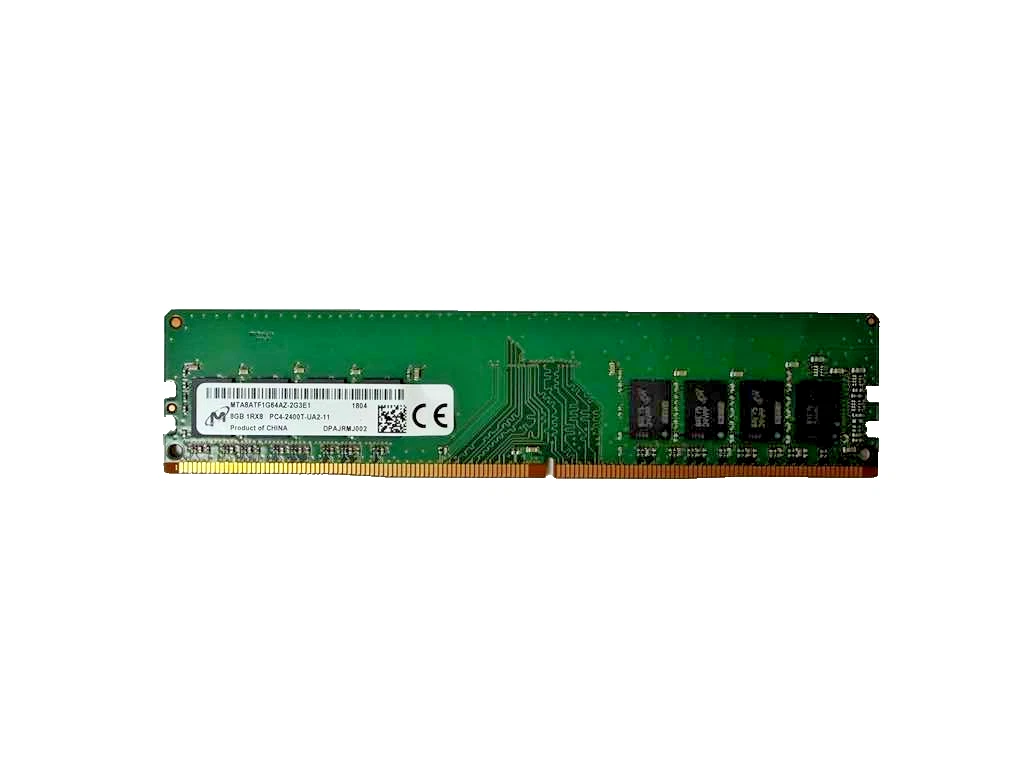Micron DDR4 SDRAM Network Server 8 GB Capacity per Module Memory