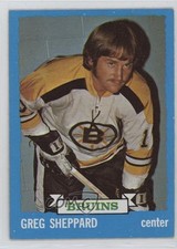 1973-74 Topps Gregg Sheppard #8 0p6
