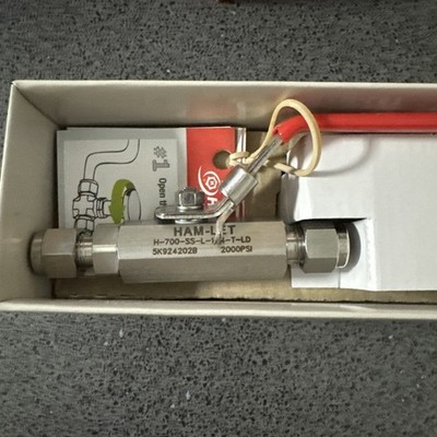 HAM-LET H-700-SS-L-1/4-TLD / H700SSL14TLD (NEW IN BOX)