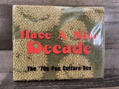 Rare Have A Nice Decade The 70's Pop Culture Box Set 7 CD's+ Book Shag Carpet