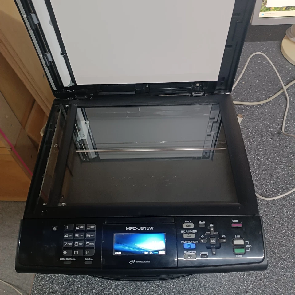 Brother MFC-J615W All-in-one Drucker + 6x Schwarz, je 2x Gelb, Blau, Magenta - Bild 3 von 4