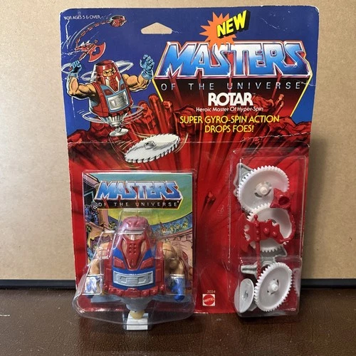 Vintage 1987 Masters Of The Universe Rotar Twistoid Carded MOTU