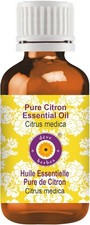 Citron Essential Oil 100% Pure Natural (Citrus Medica) Aromatherapy Skin