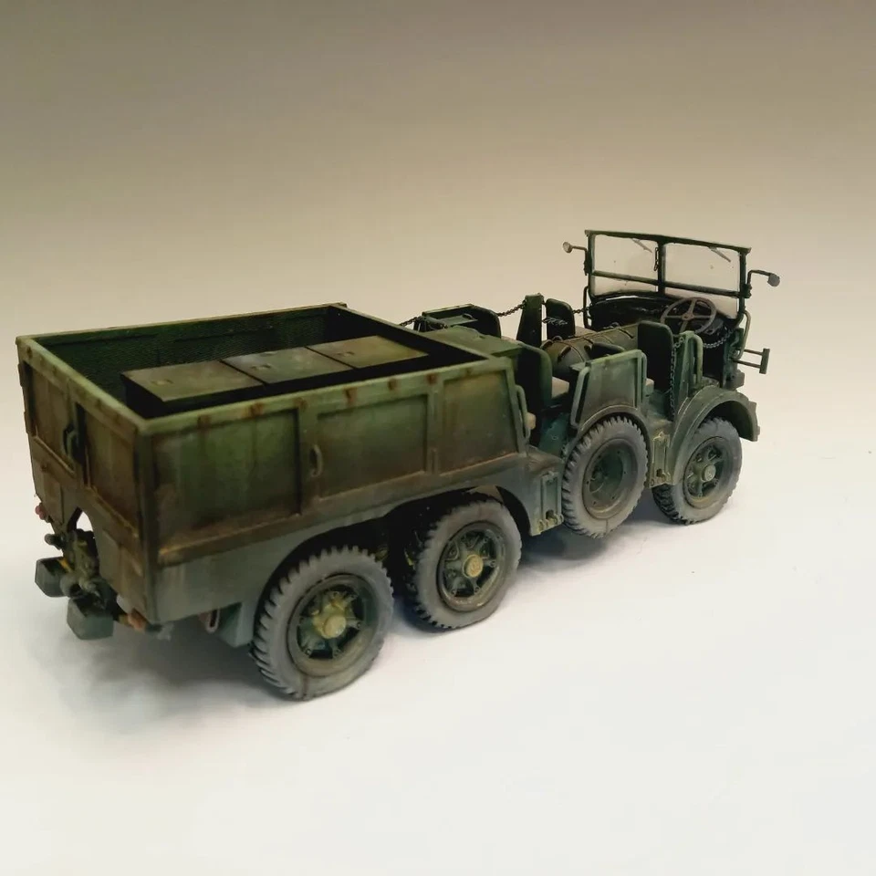 Trattore Dovunque TP 50, modello in resina. Scala 1/72 – N° rif. 72043  WIP3D - Immagine 4 di 4