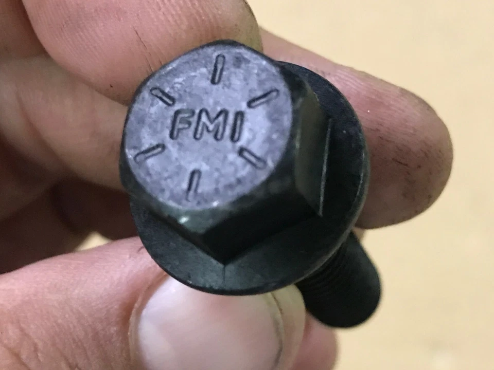 87-93 Ford Mustang T5 Transmission Bellhousing to Block Bolts Set 10.9 7/16 NEW! - Image 4 of 4