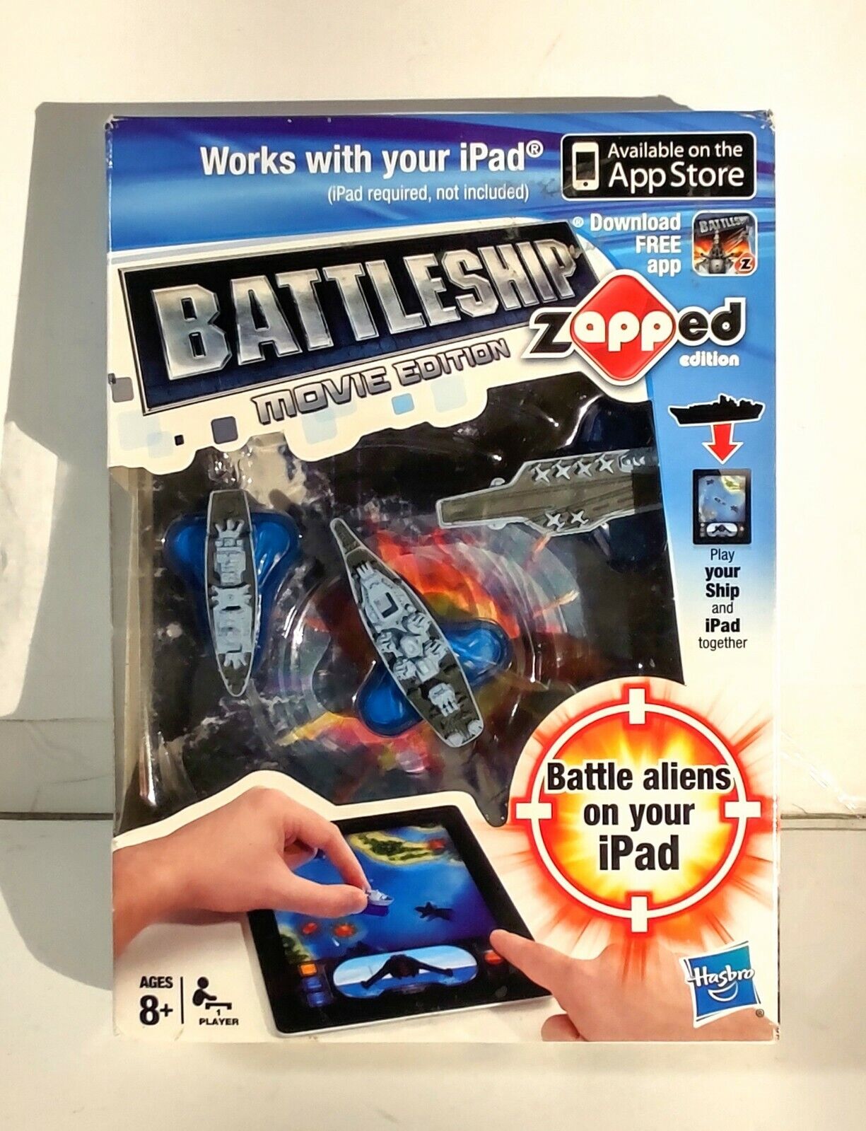 Battleship Zapped Movie Edition Interactive iPad Game By Hasbro