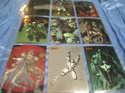Trading  Cards  , Wildstorm , Chromium  Comics Sammelbilder / - Karten , 10 - 18