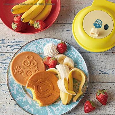 Minion Pancake Maker recolte Smile Baker Mini RSM-2(MO) AC100V New From Japan