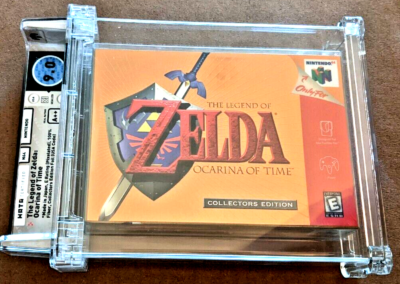 Zelda Ocarina of Time - Collector's Edition (N64, 1998) | WATA A++