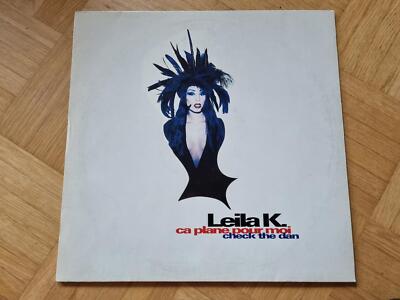 12'' LP Disco Vinyl Leila K. - Ca plane pour moi/ Check the dan Germany