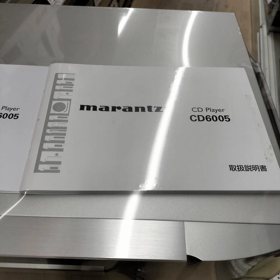Marantz CD6005 CD Player Silver Good Condition Used w/Accessories - Image 4 of 4