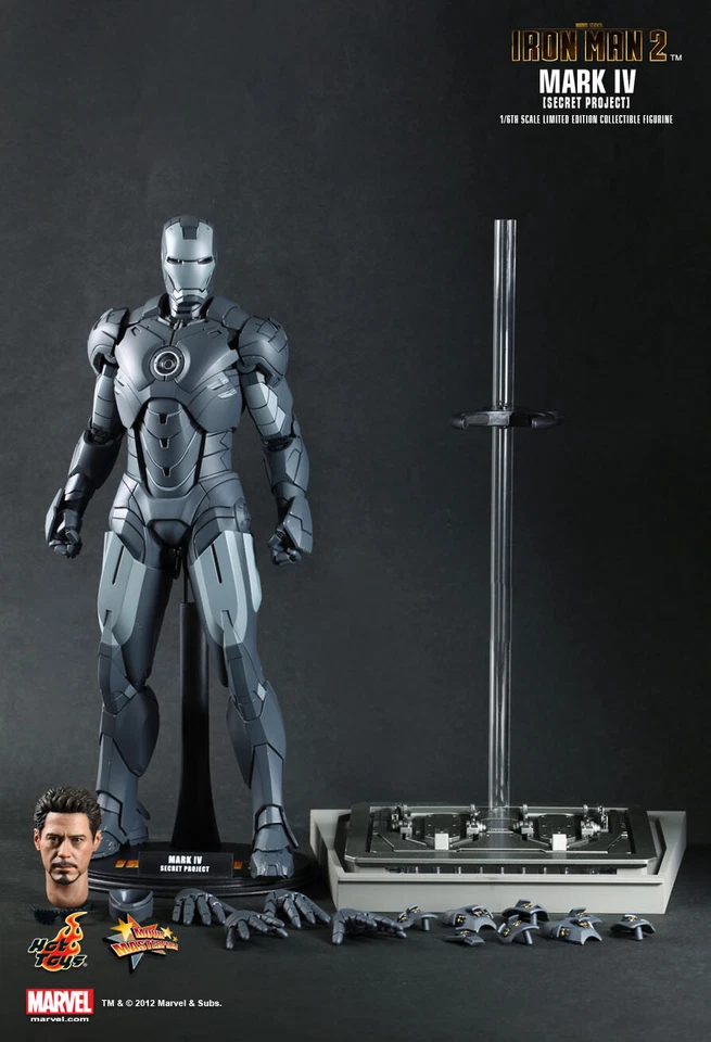 ¡¡NUEVO!! FIGURA 1/6 SIDESHOW SDCC EXCLUSIVA MMS153 IRON MAN SECRET PROJECT HOT TOYS Foto 3 de 4