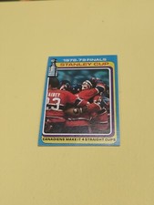 1979-80 Topps Hockey Card #83 Stanley Cup Finals Montreal Canadiens Ken Dryden