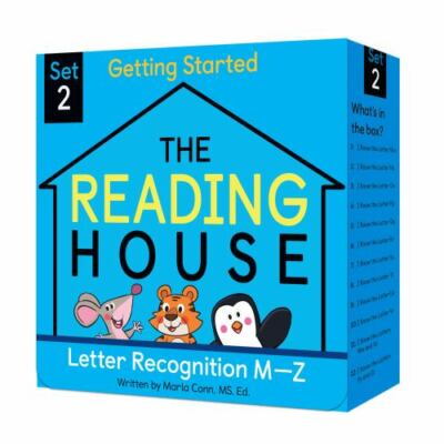  The Reading House Set 2: Letter Recognition M-Z (Mixed Media Product) NEW E13