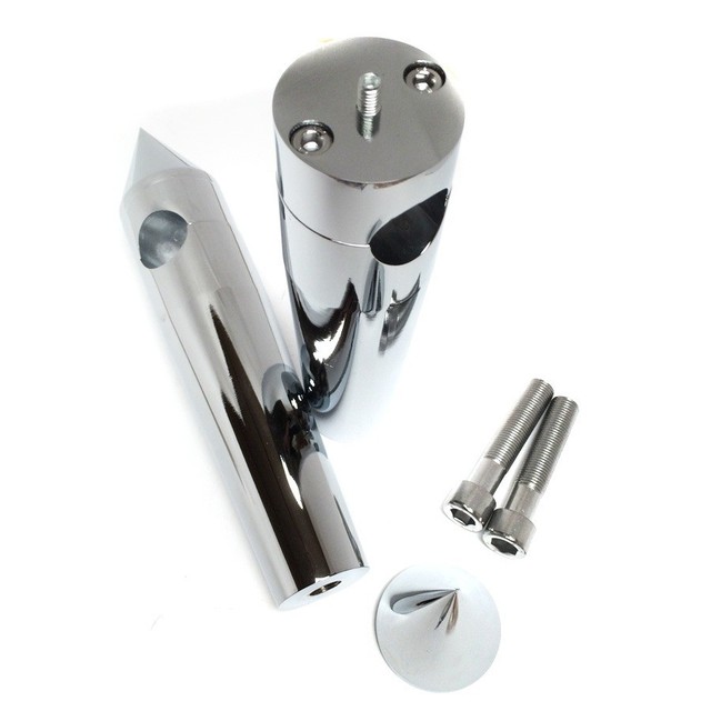 6" Riser Chrome Handle Bar Risers For 1" Hole Honda Shadow Spirit Aero VT750 eBay