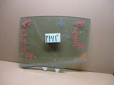 2007 2008 Infiniti G35 REAR DRIVER Side Used Door Glass #1941-V 
