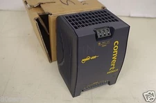 POWER ONE AC-DC DC-DC CONVERTER 100-240VAC TO 24.7VDC @ 5AMPS DIN RAIL NEW